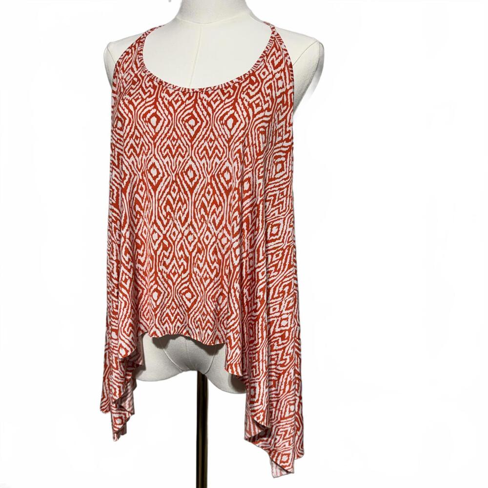 Bisou Bisou Boho Summer Flowy Mermaid Tank Top, Large
